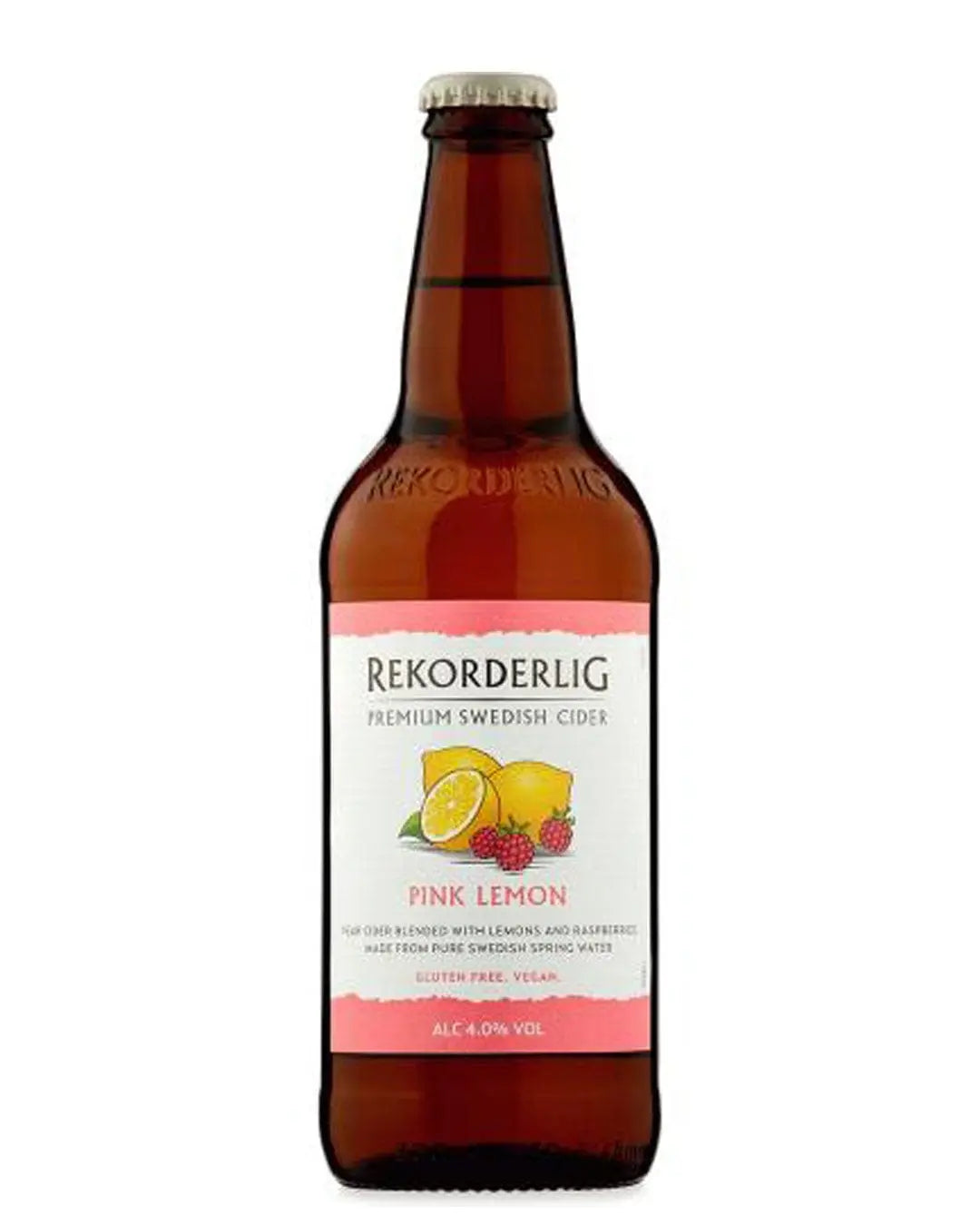 Rekorderlig Premium Swedish Pink Lemon Cider, 15 x 500 ml Cider