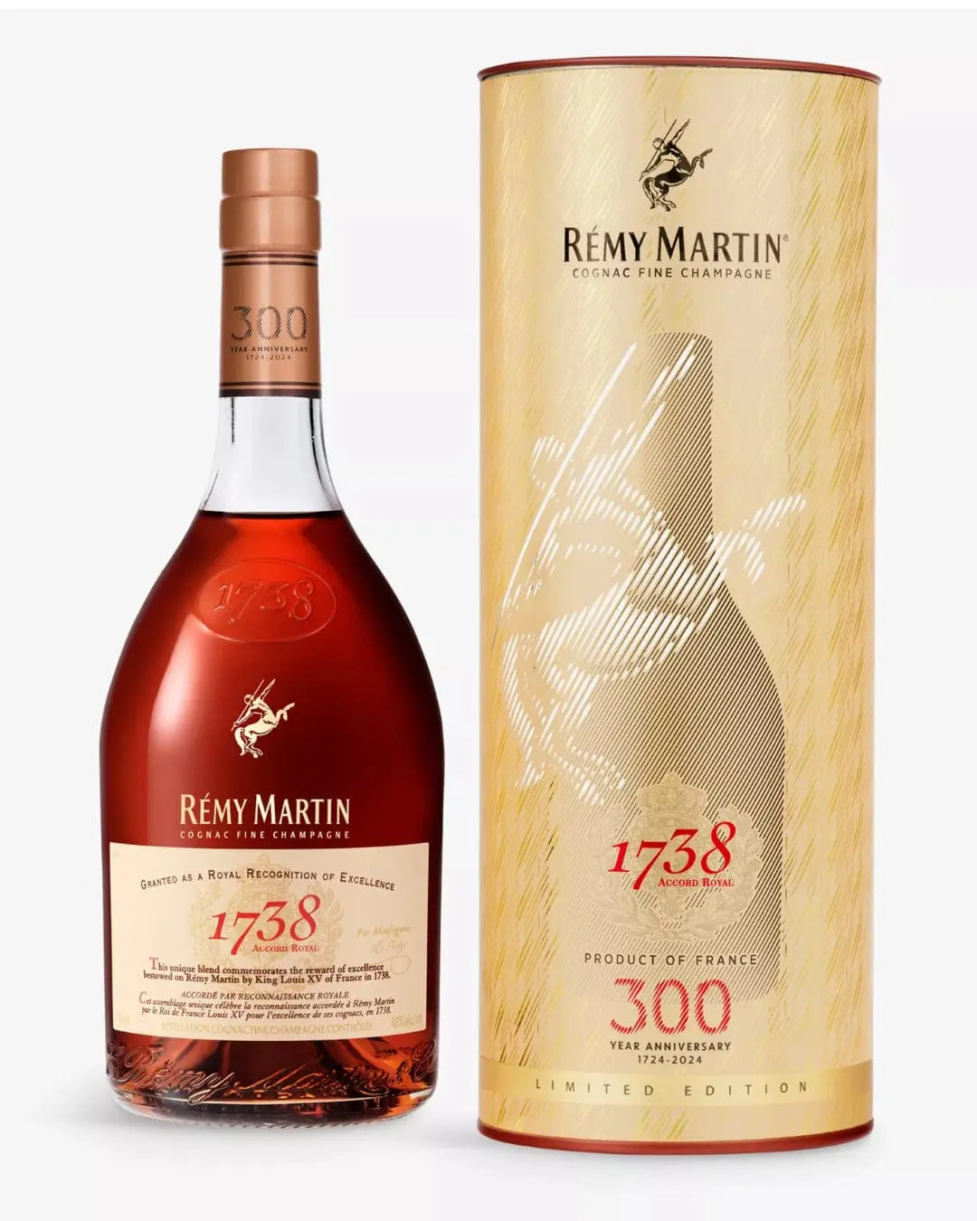 Remy Martin 1738 Accord Royal 300th Anniversary Cognac, 70 cl Cognac & Brandy