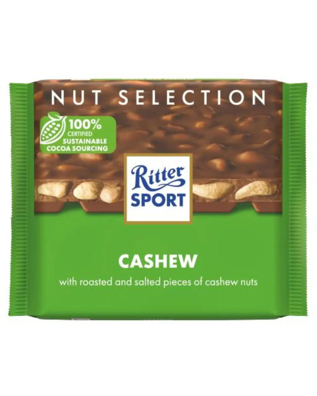 Ritter Sport Cashew, 100 g Chocolate