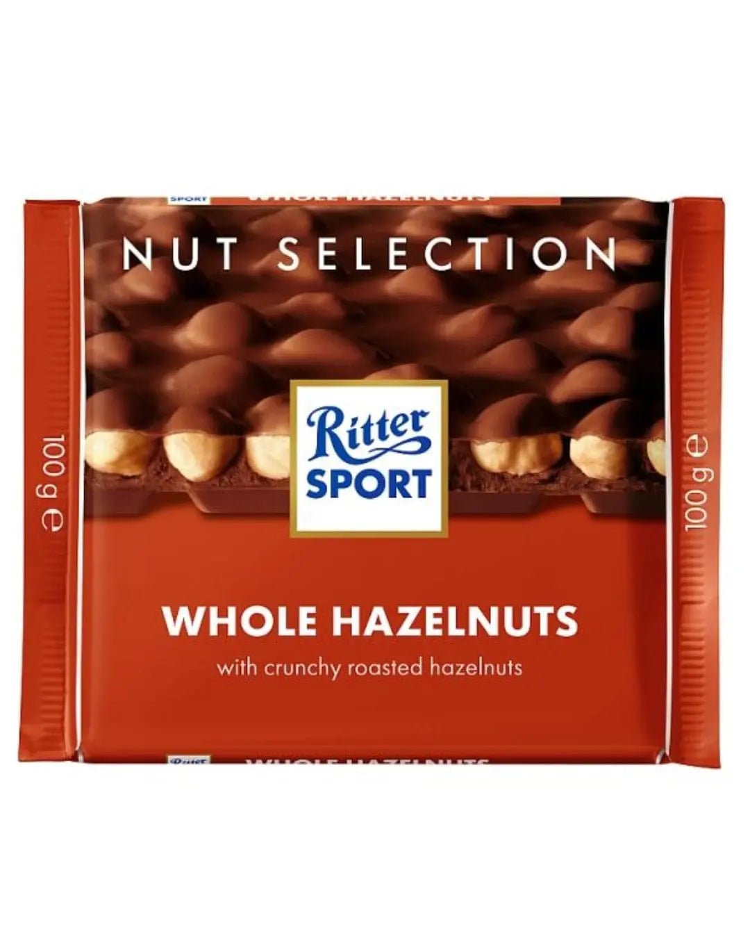 Ritter Sport Milk Whole Hazlenut, 5 x 100 g Chocolate