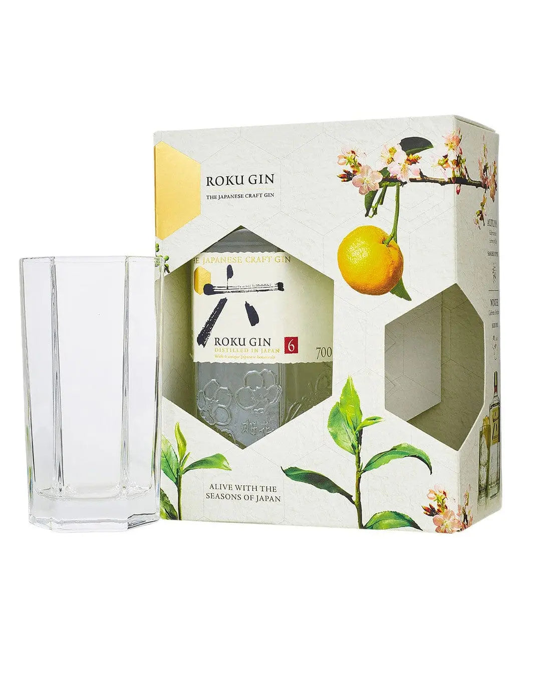 Roku Gin Gift Pack, 70 cl Gin