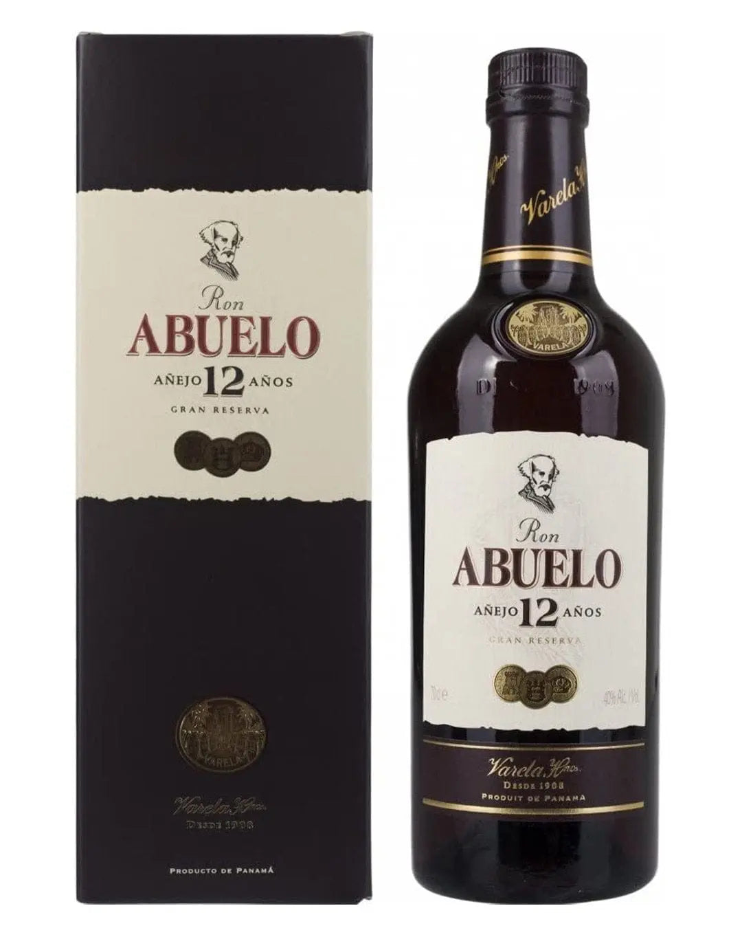 Ron Abuelo 12 Year Old Anejo Rum, 70 cl Rum 7451101210134