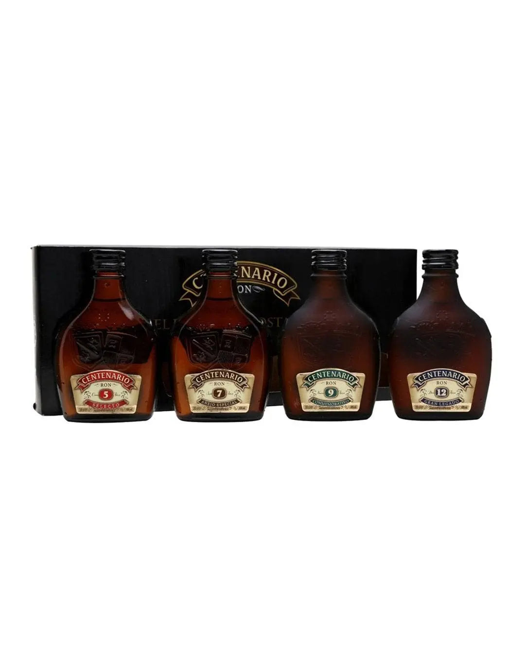 Ron Centenario Rum Collection (5, 7, 9, 12 Year Old), 4 x 20 cl Spirit Miniatures