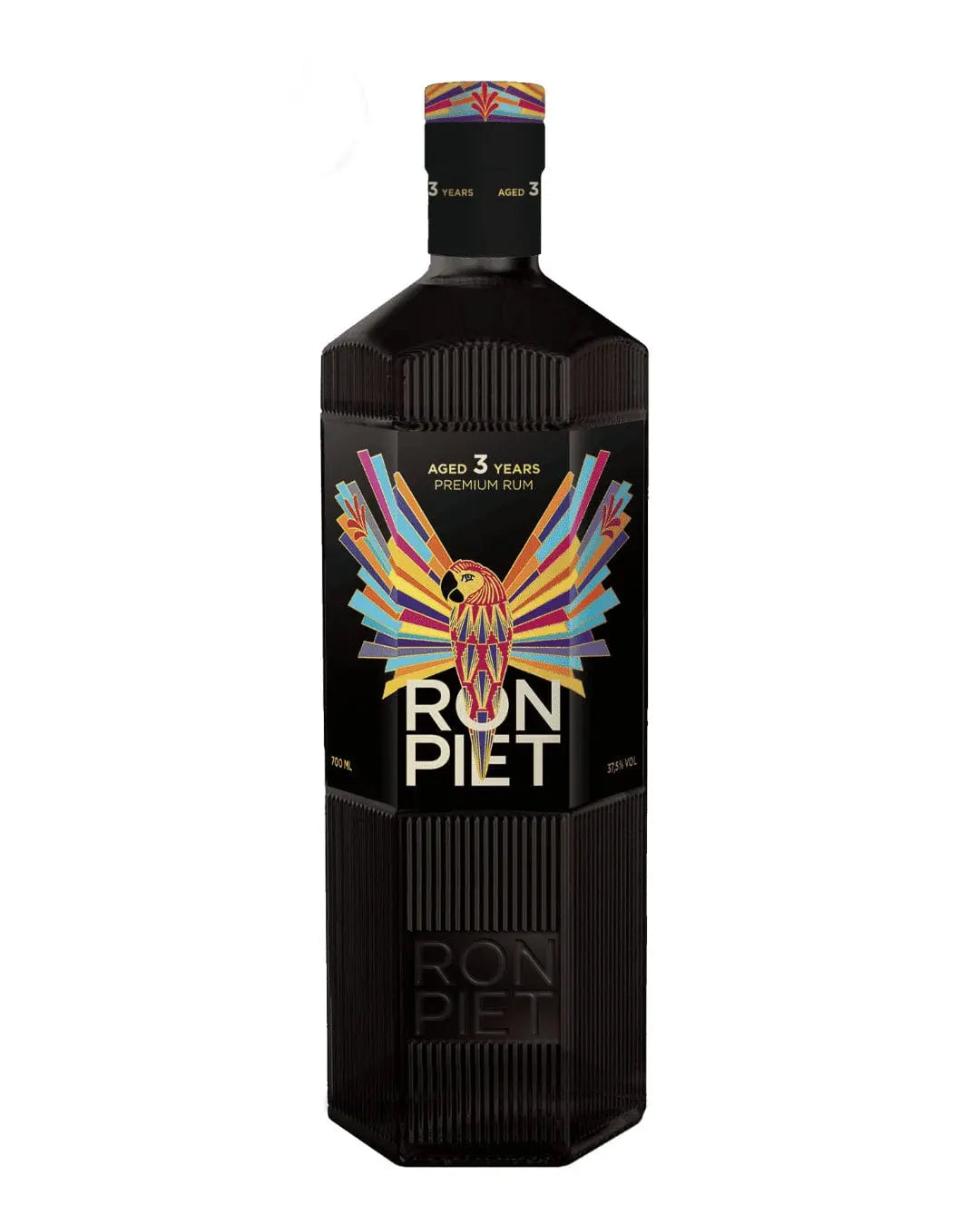 Ron Piet 3 Year Old Dark Rum, 70 cl Rum 4280001759886