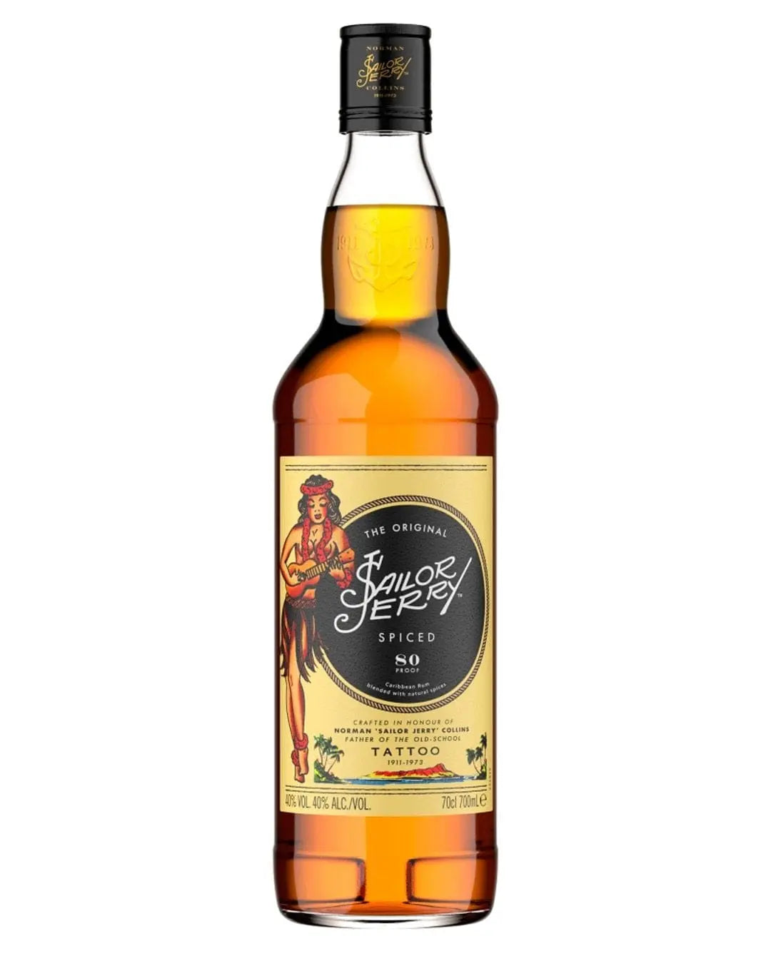 Sailor Jerry Spiced Rum, 70 cl Rum 5010327405223