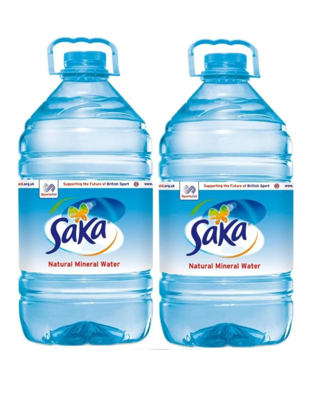 Saka Natural Mineral Water, 2 x 5 L Water