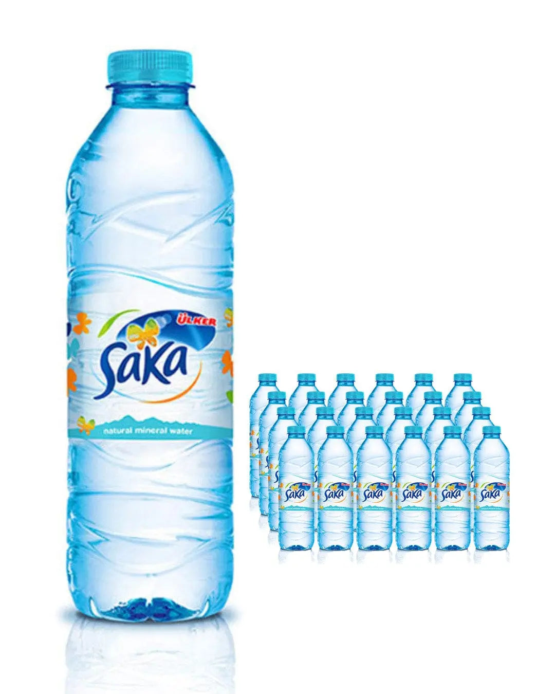 Saka Natural Mineral Water Multipack, 24 x 500 ml Water