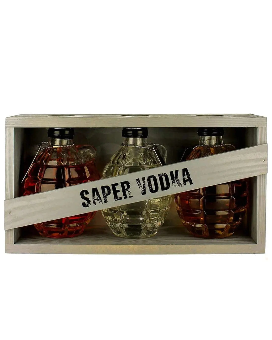 Saper Vodka Grenades, 3 x 20 cl Vodka 5901617014501