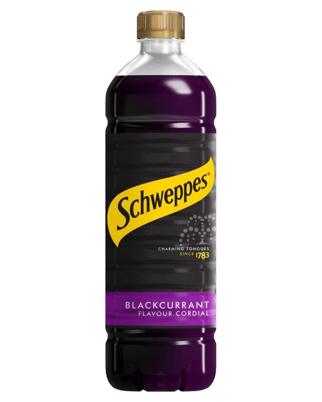 Schweppes Blackcurrant Cordial, 1 L Soft Drinks & Mixers