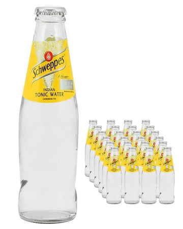 Schweppes Indian Tonic Water Multipack, 24 x 200 ml Tonics 5017726172046