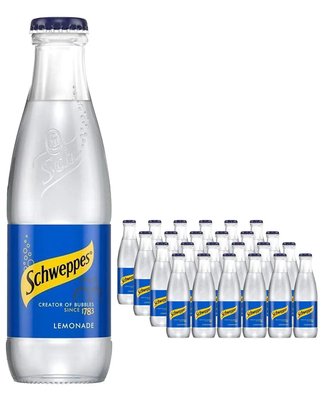 Schweppes Lemonade, 24 x 200 ml Multipack Soft Drinks & Mixers 5017726171957