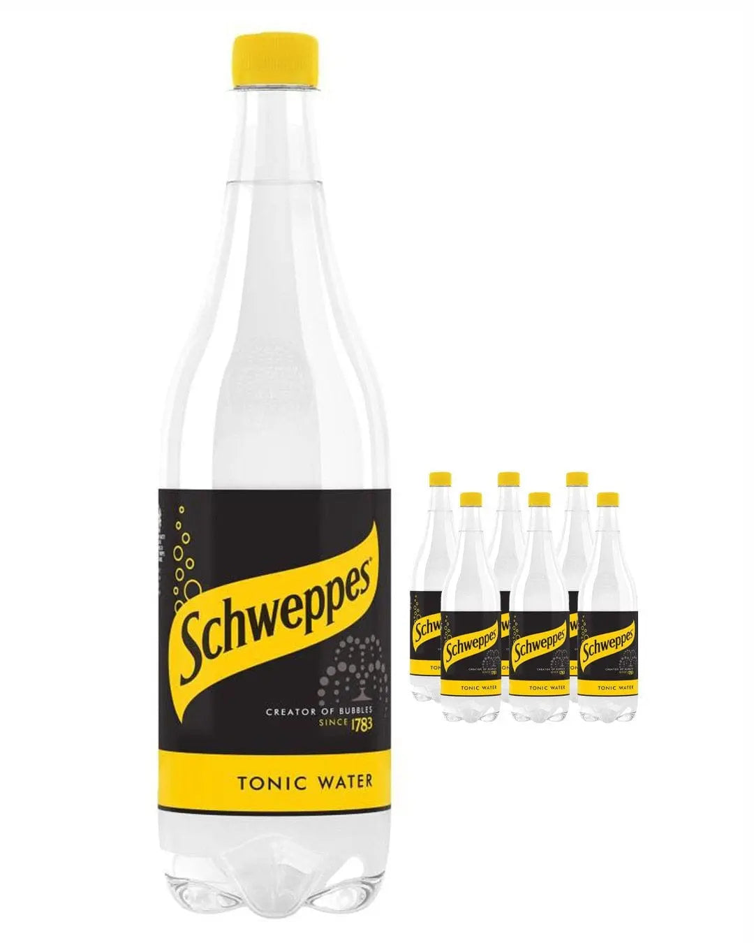 Schweppes Tonic, 6 x 1 L Multipack Tonics 05017726167189
