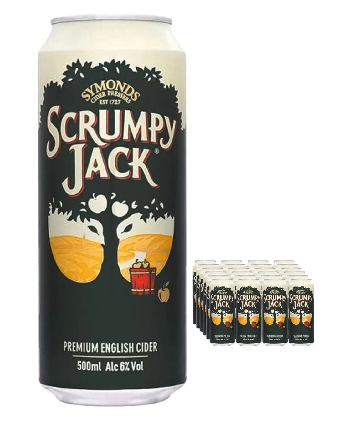 Scrumpy Jack Cider Cans Multipack, 24 x 500 ml Cider