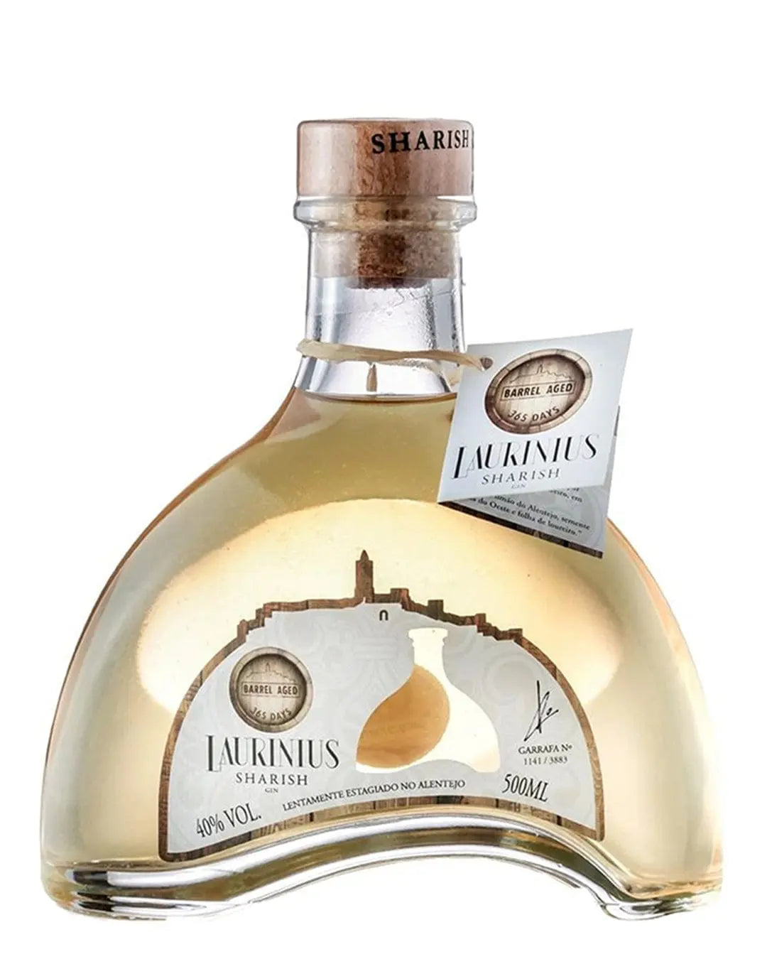 Sharish Laurinius Barrel Aged Gin, 50 cl Gin 5600267173049