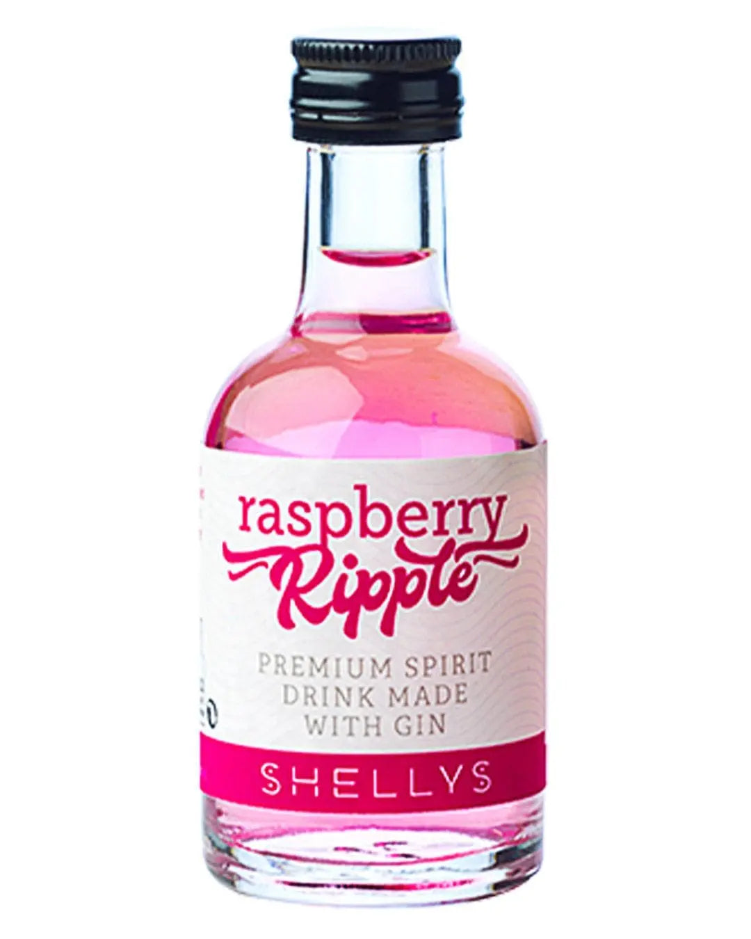 Shelly's Raspberry Ripple Gin Liqueur Miniature, 5 cl Spirit Miniatures