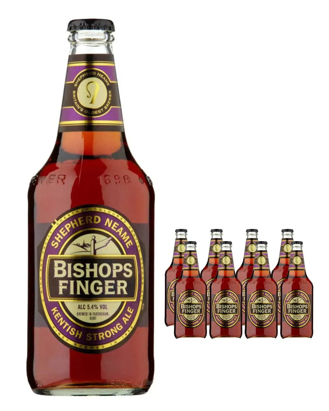Shepherd Neame Bishops Finger Beer Multipack, 8 x 500 ml – The Bottle Club