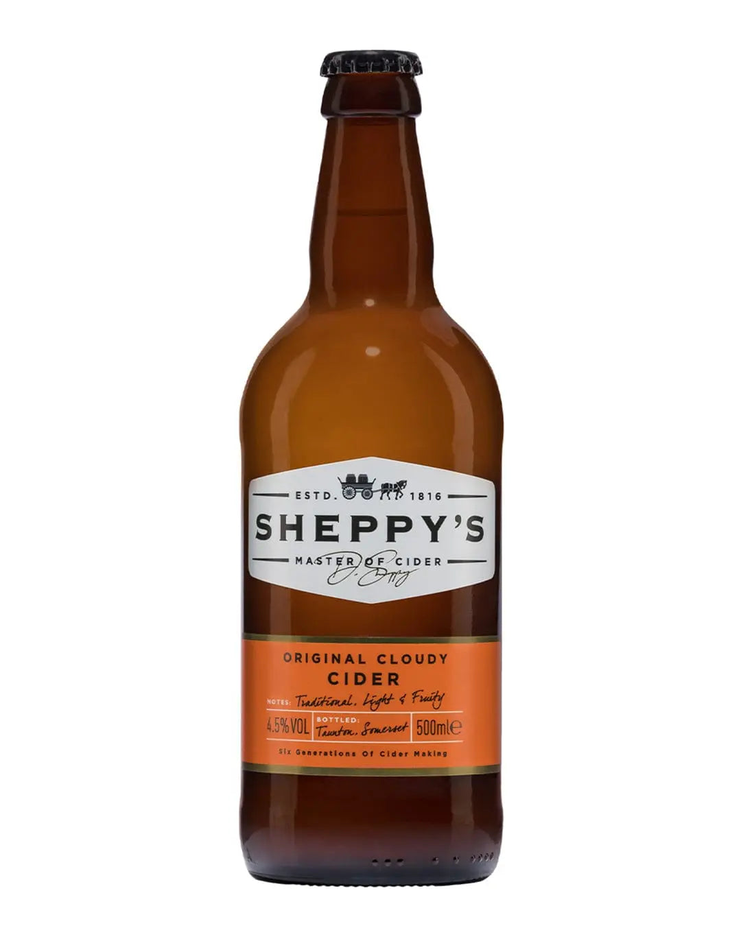 Sheppy's Original Cloudy Cider, 500 ml Cider 5025268050067