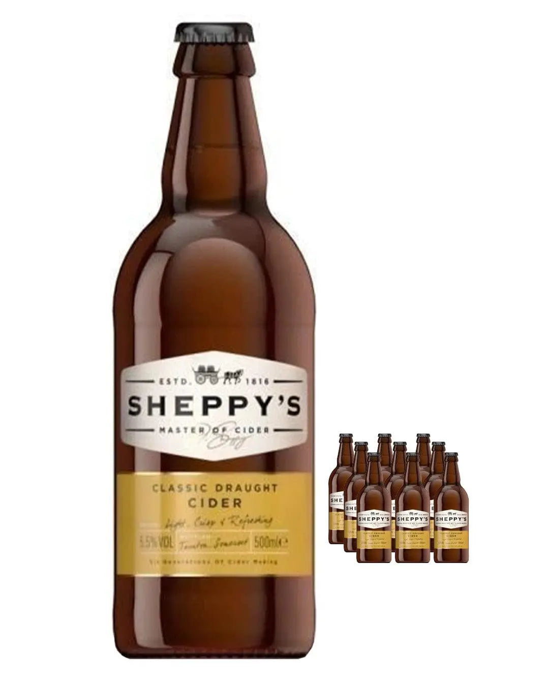 Sheppy's Somerset Cider Multipack, 12 x 500 ml Cider