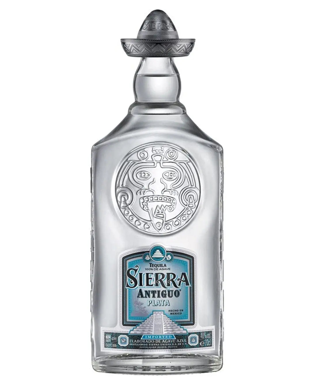 Sierra Antiguo Plata 100% Agave Tequila, 70 cl Tequila & Mezcal 4062400544207