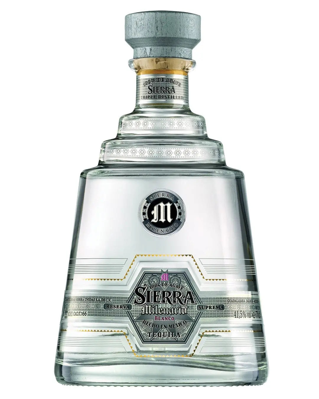 Sierra Milenario Blanco Tequila, 70 cl Tequila & Mezcal 4062400104401