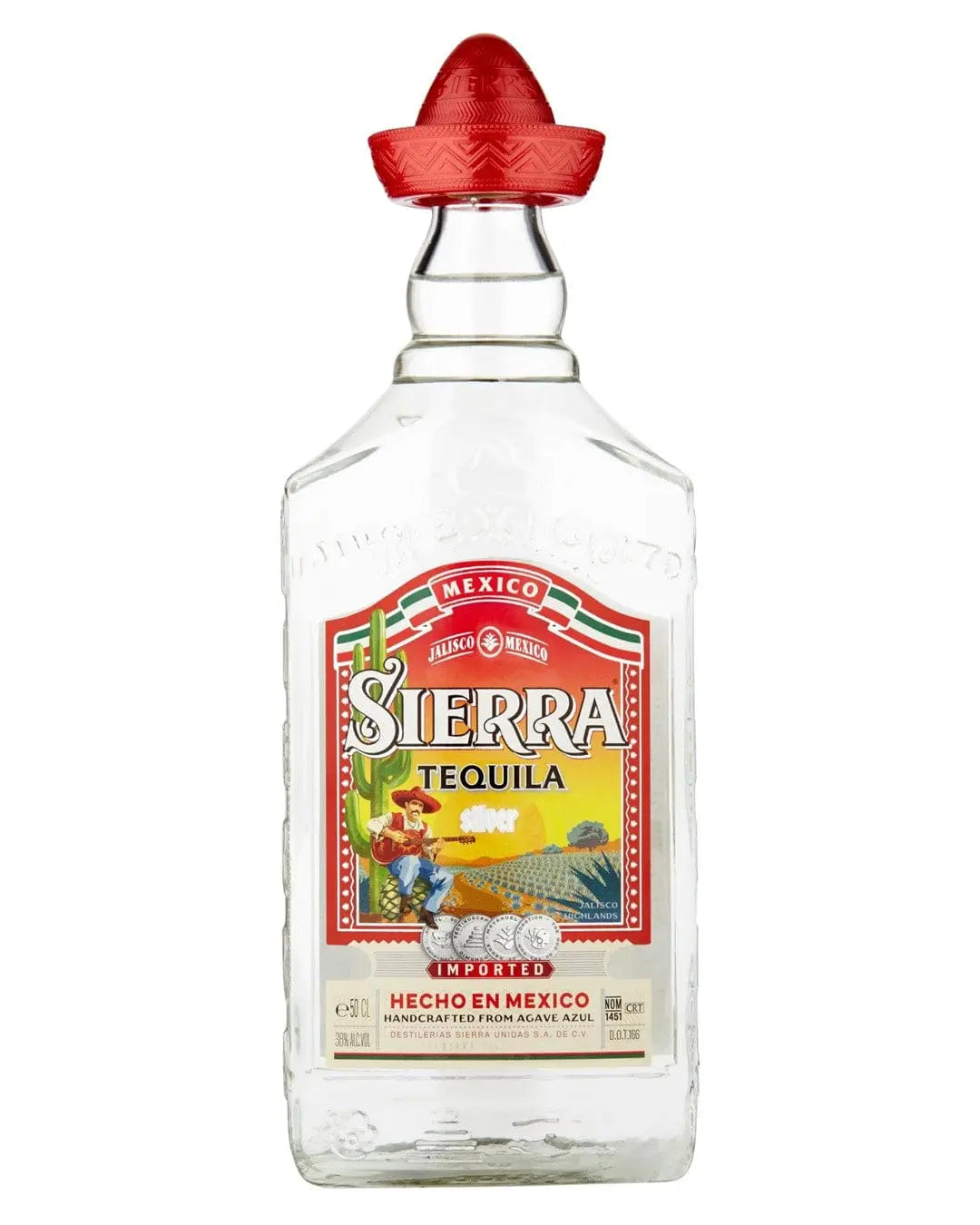Sierra Silver Tequila, 50 cl Tequila & Mezcal
