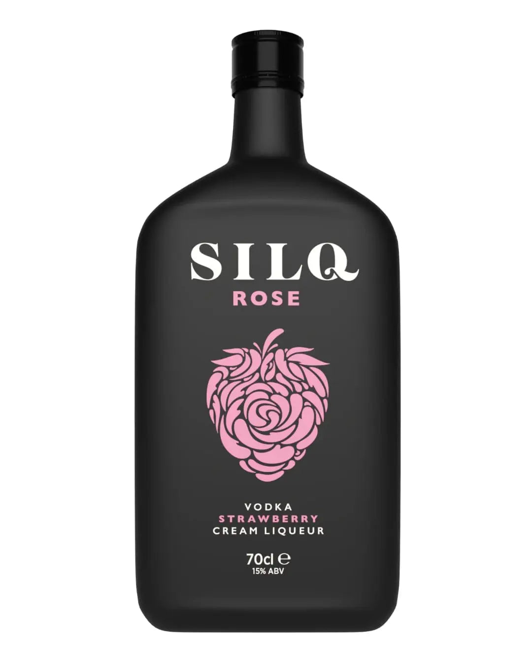 Silq Rose Strawberry Vodka Cream Liqueur, 70 cl Liqueurs & Other Spirits 4016683027018