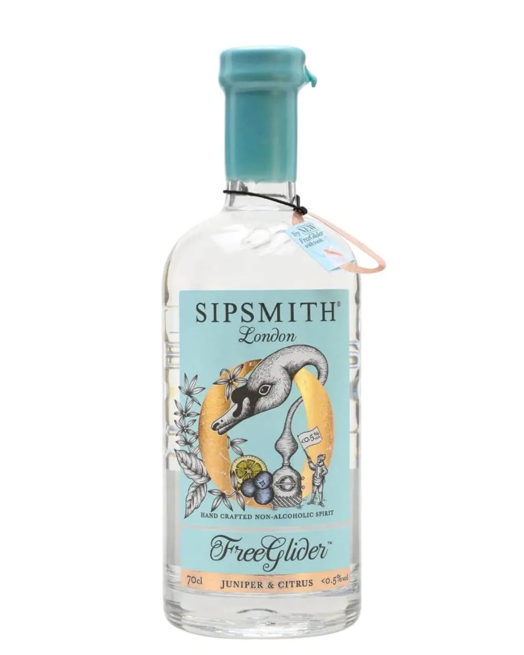 Sipsmith FreeGlider Non Alcoholic Spirit, 70 cl Gin