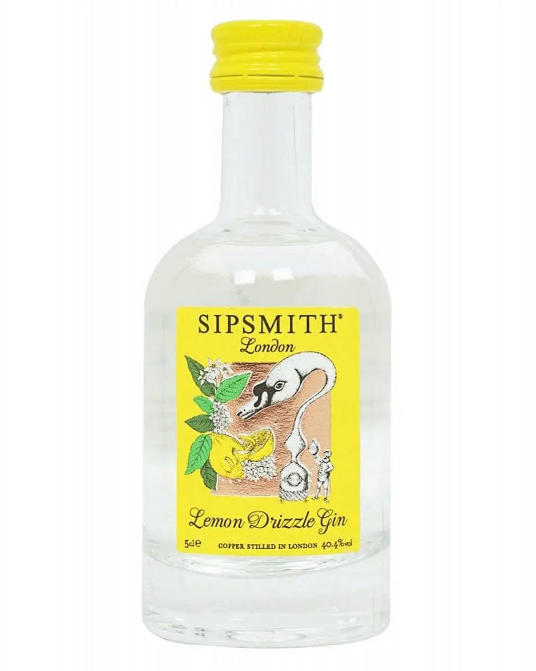 Sipsmith Lemon Drizzle Gin Miniature, 5 cl Spirit Miniatures
