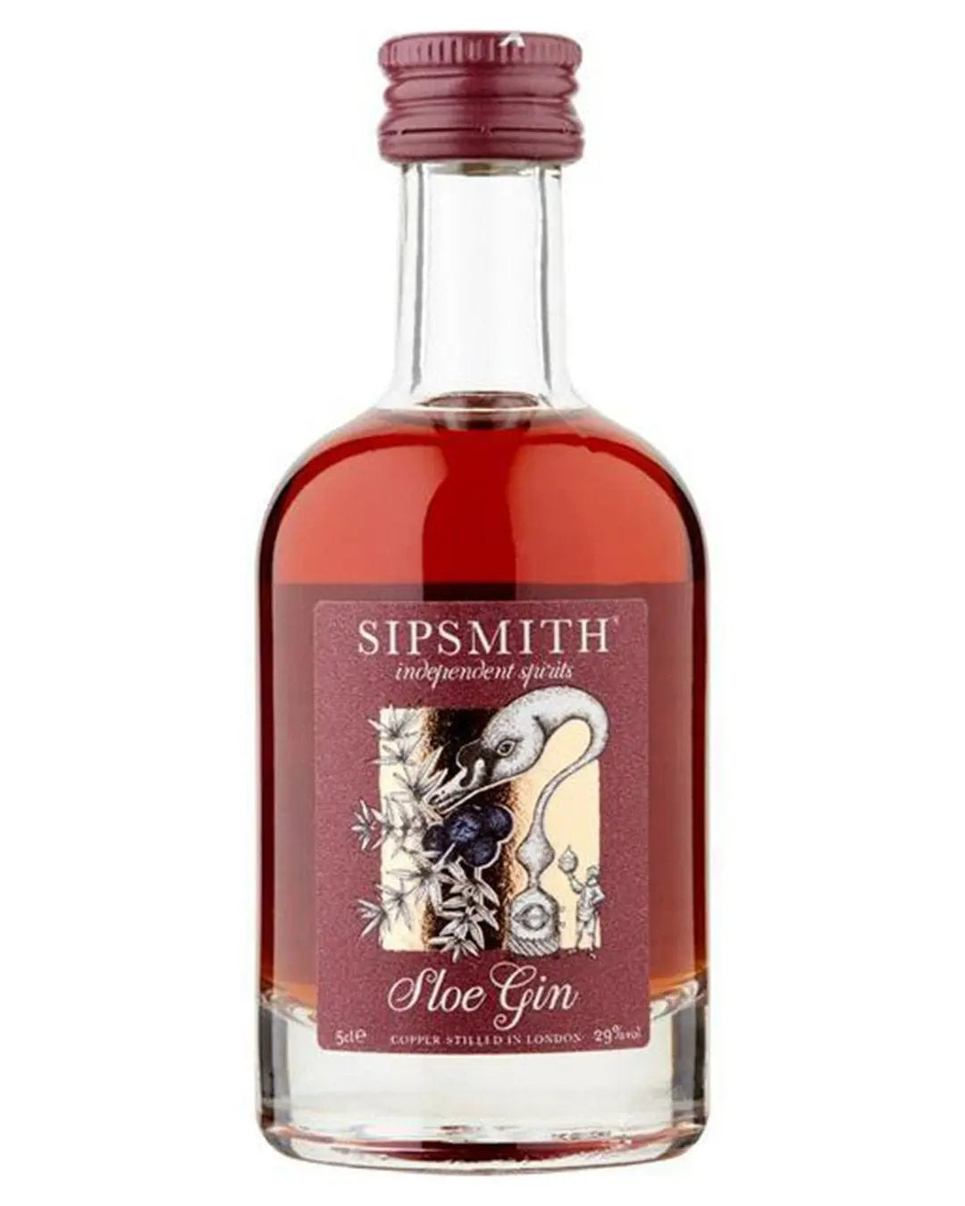 Sipsmith Sloe Gin Miniature, 5 cl Spirit Miniatures