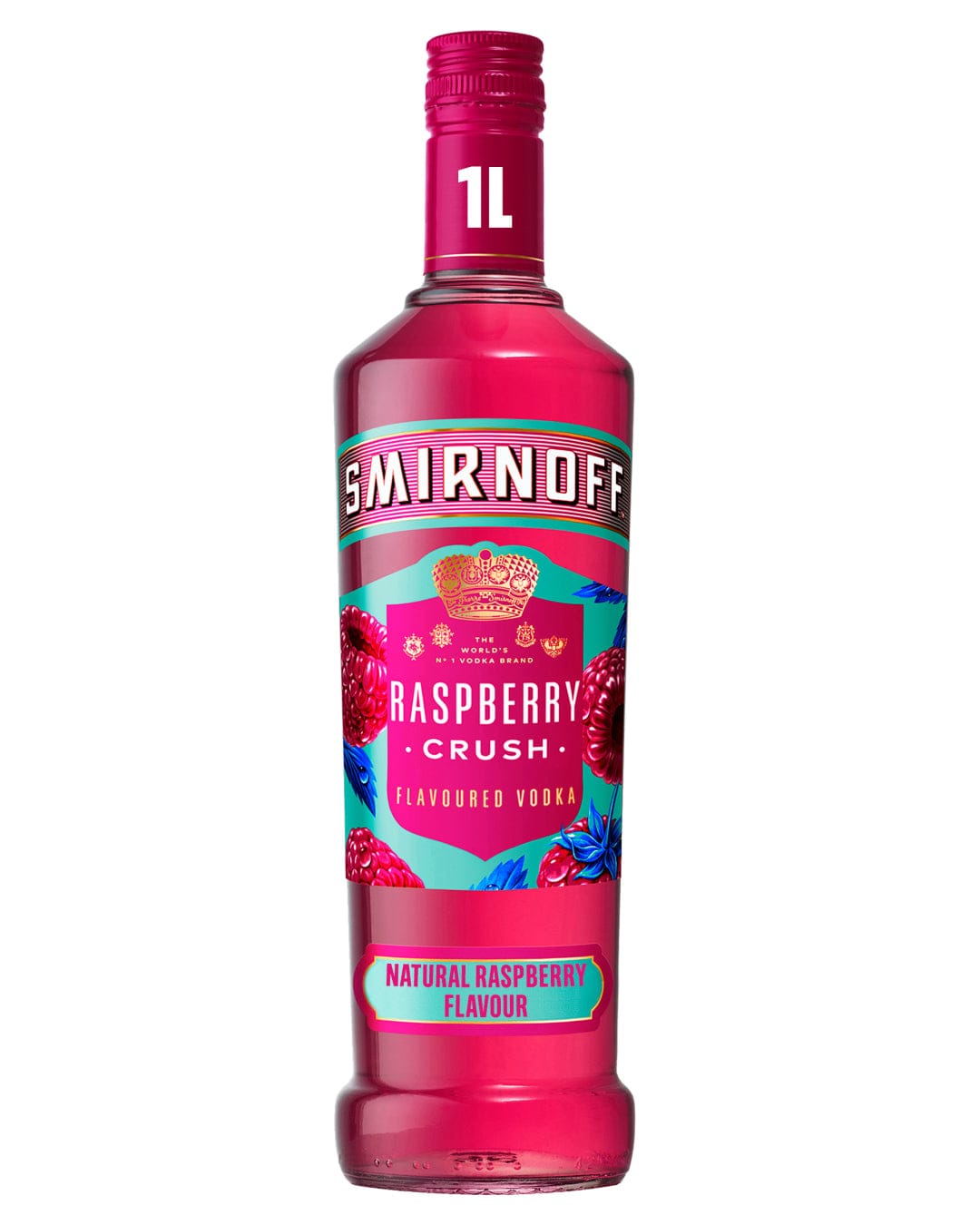 Smirnoff Raspberry Crush Vodka, 1 L Vodka