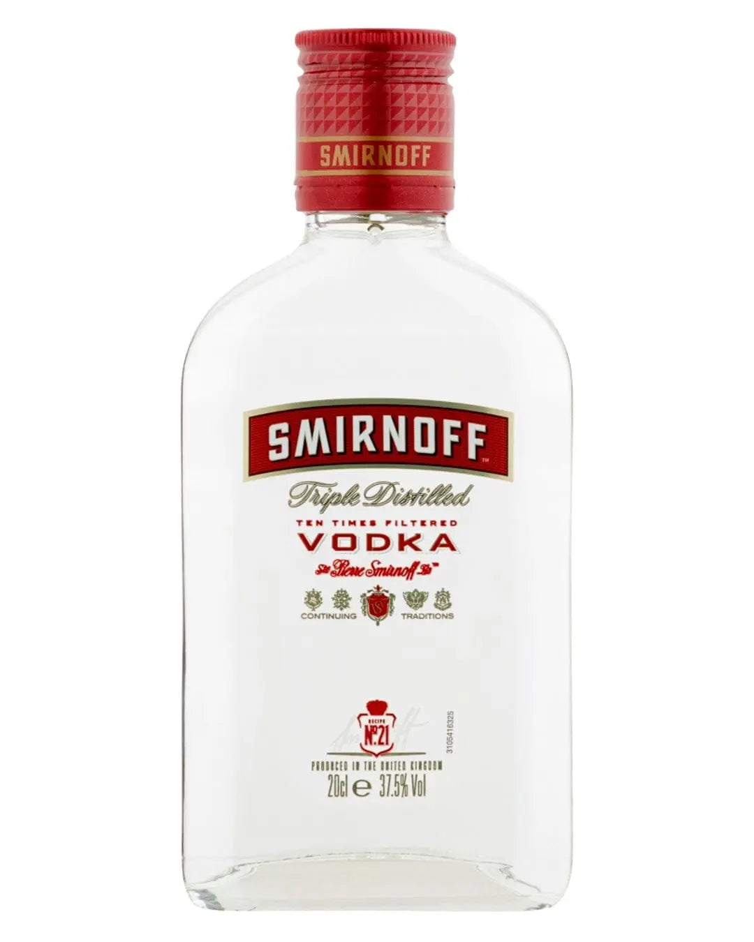 Smirnoff Red Label Vodka, 20 cl Vodka 5410316963725