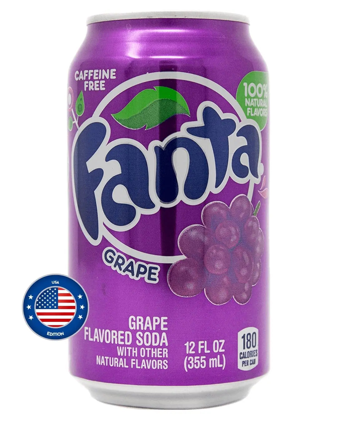American Fanta Grape Soda, 355 ml Soft Drinks & Mixers