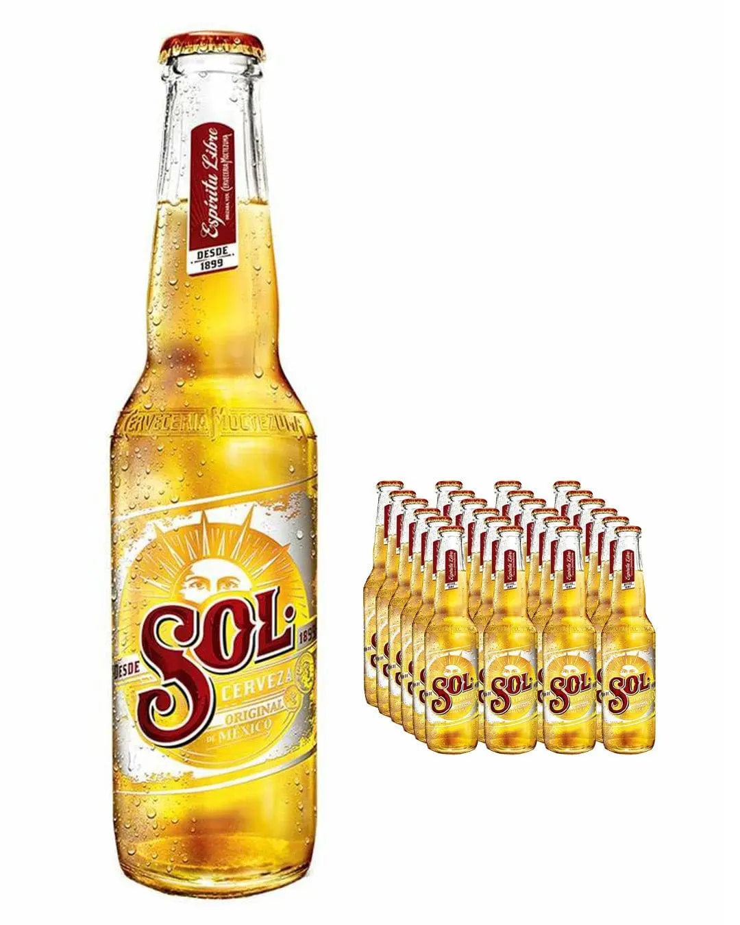 Sol Original Mexican Lager Beer Bottle Multipack, 12 x 330 ml – The ...