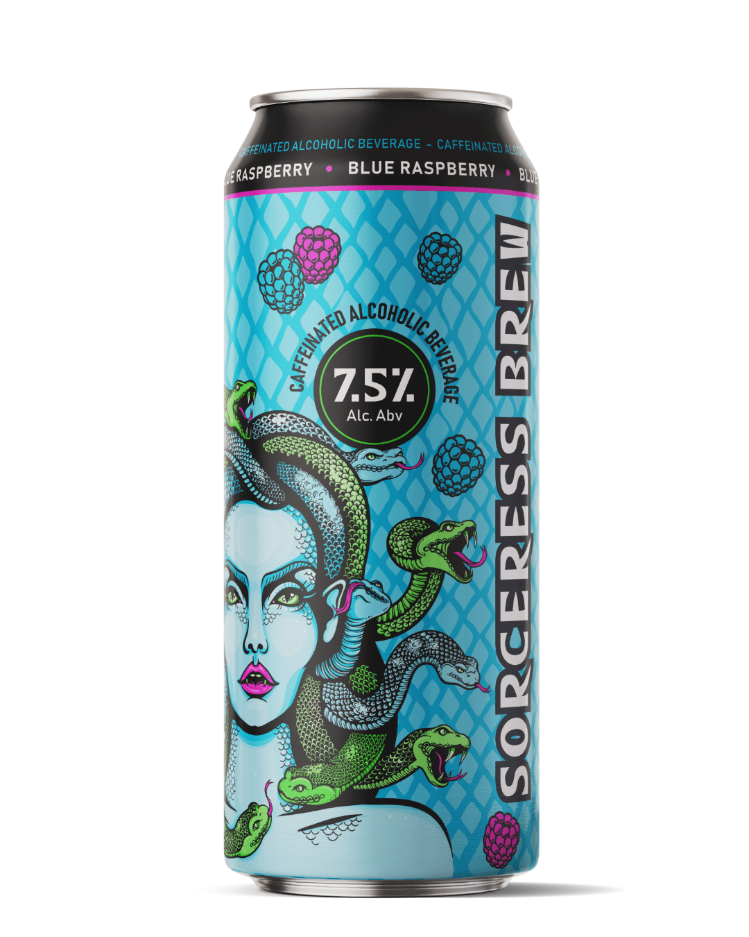 Sorceress Brew Blue Raspberry, 500 ml Spirits