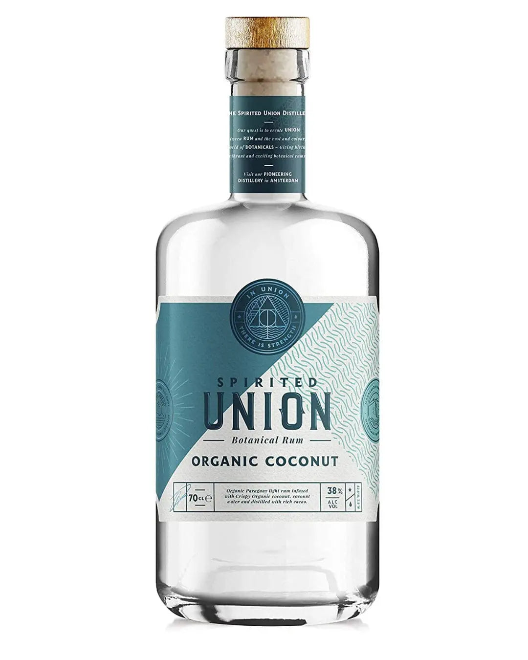 Spirited Union Organic Coconut Rum, 70 cl Rum