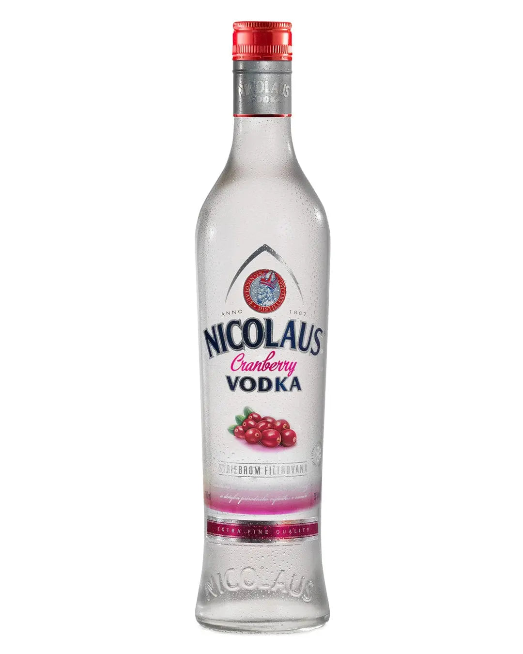 St. Nicolaus Silver Filtered Cranberry Flavoured Vodka, 70 cl Vodka