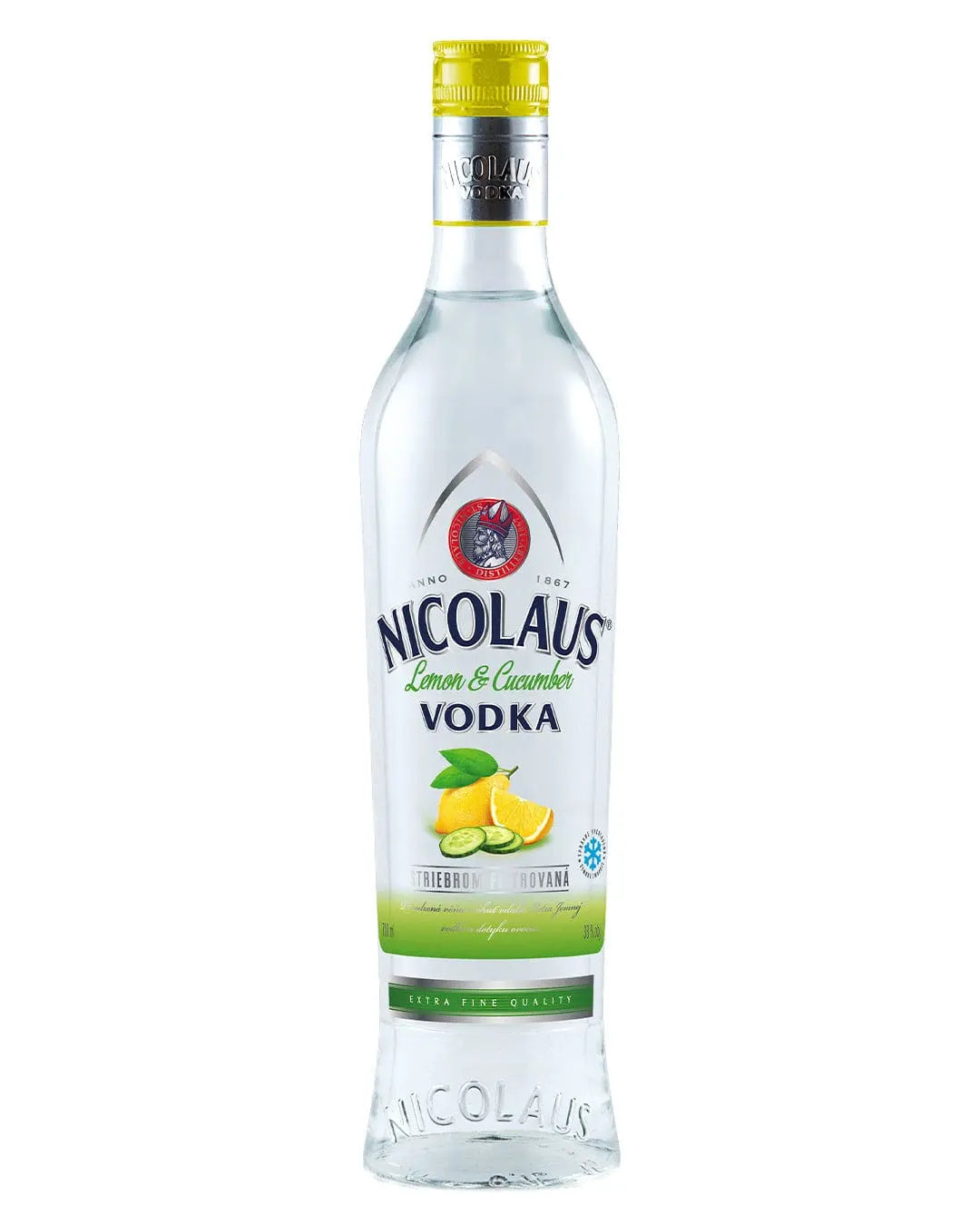 St. Nicolaus Silver Filtered Lemon & Cucumber Flavoured Vodka, 70 cl Vodka