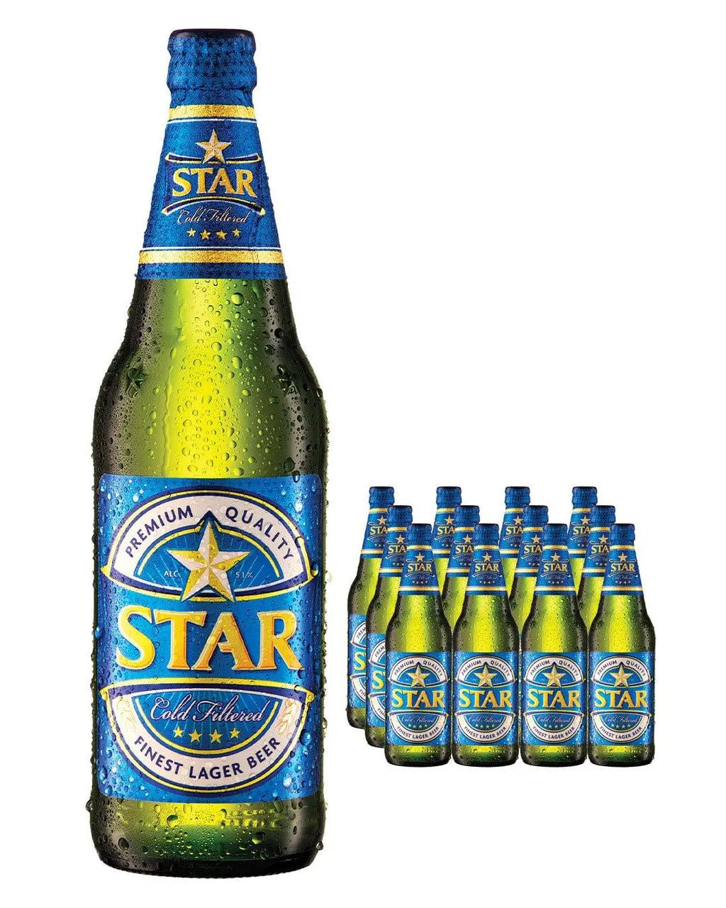 Beer With Star Logo