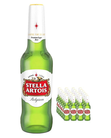 Stella Artois Premium Lager Beer, 24 x 330 ml Beer