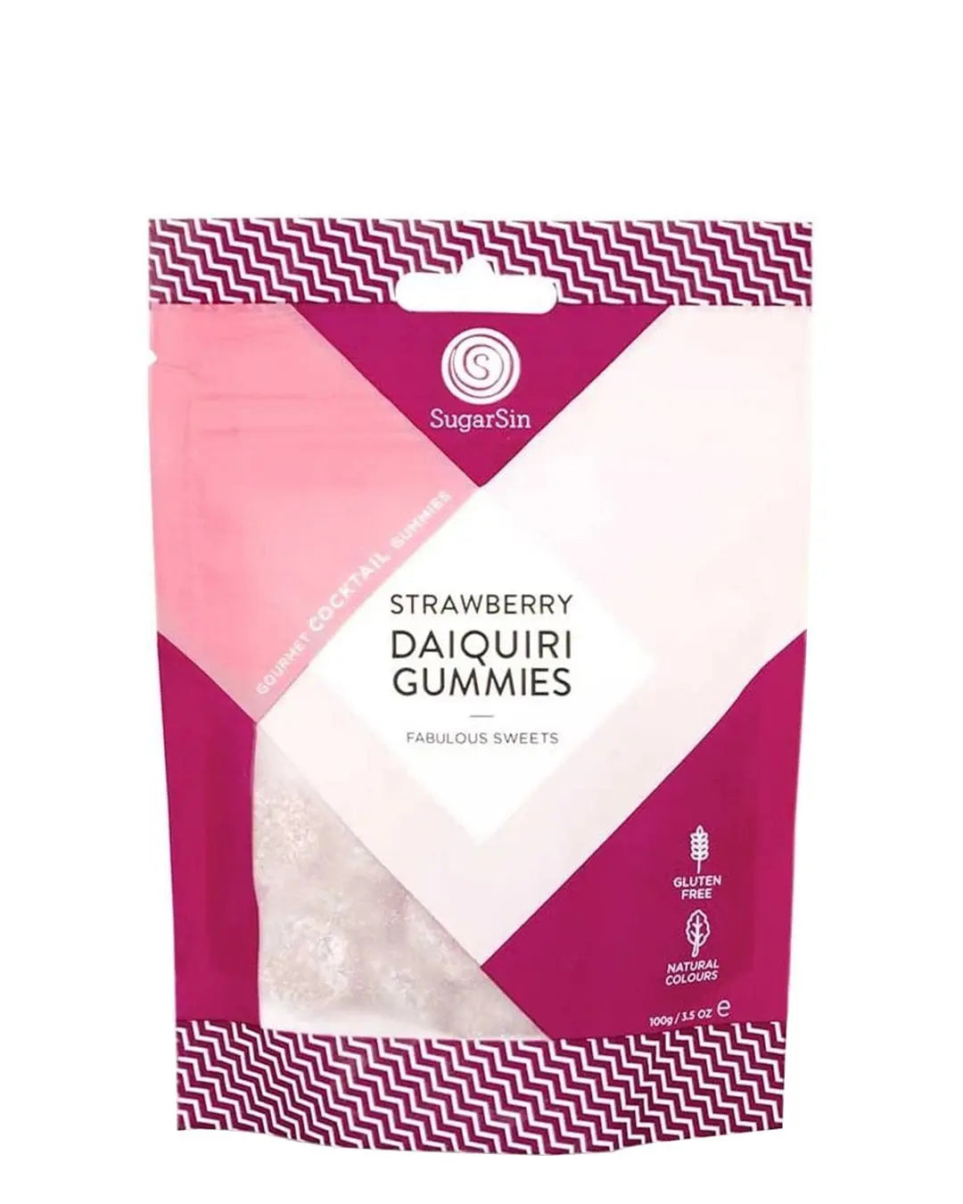 Strawberry Daiquiri Gummies, 100 g Sweets 5060468402025