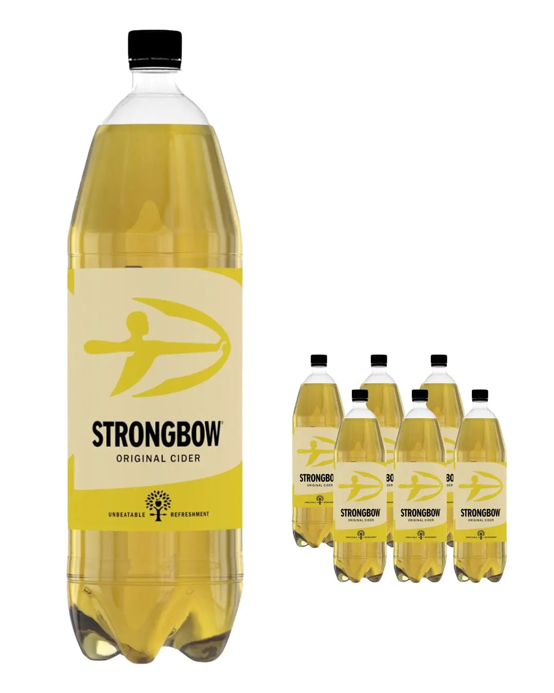 Strongbow Original Cider Multipack, 6 x 2 L Cider