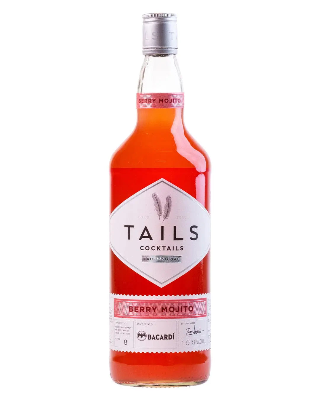 Tails Berry Mojito Premixed Cocktail, 1 L Ready Made Cocktails