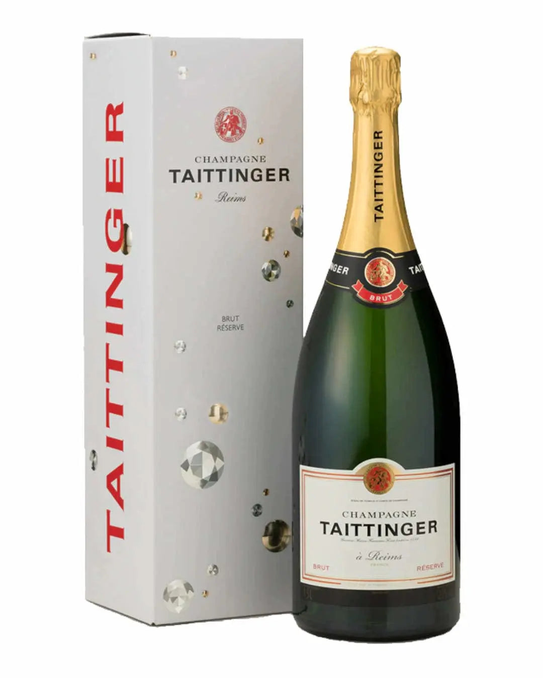 Taittinger Brut Reserve NV Magnum in Gift Box, 1.5 L Champagne & Sparkling 301657000160