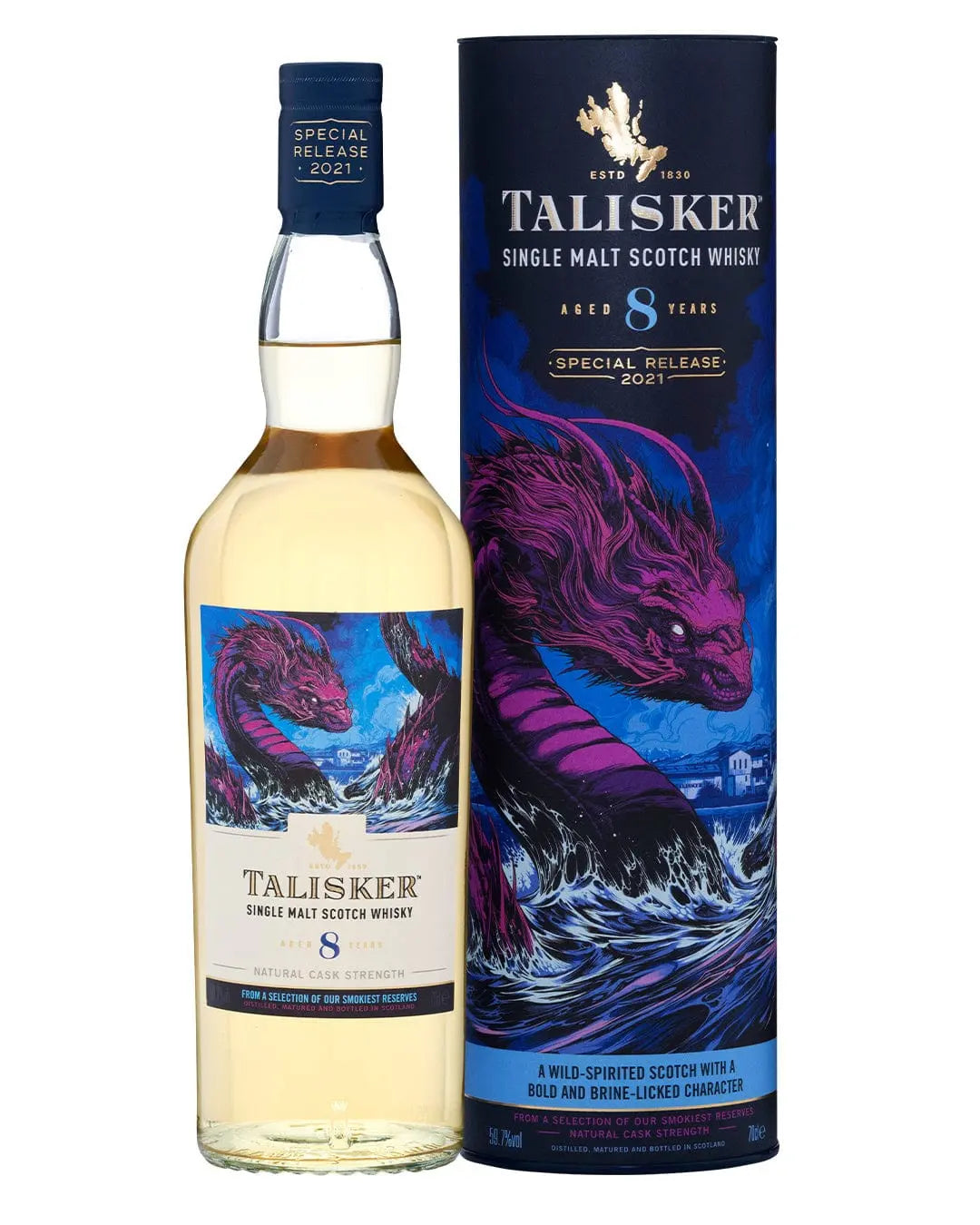 Talisker Single Malt Scotch 8 Year Old Whisky, 70 cl (Special Release) Whisky