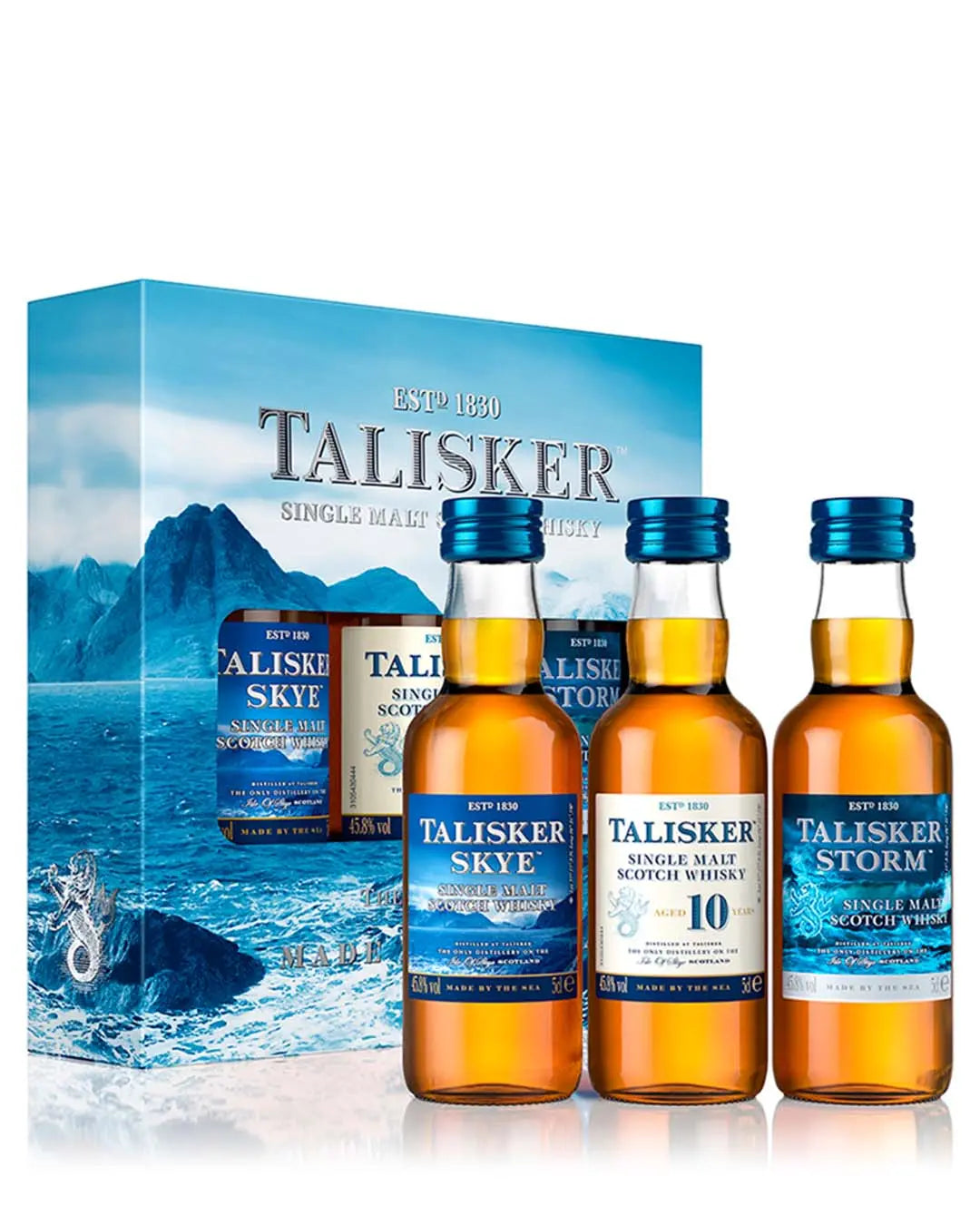 Talisker Single Malt Scotch Whisky Exploration Pack, 3 x 5 cl Spirit Miniatures