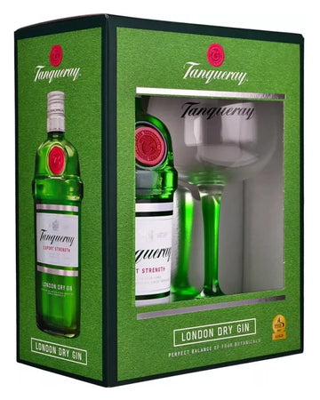 Tanqueray London Dry Gin with Copa, 70 cl Gin