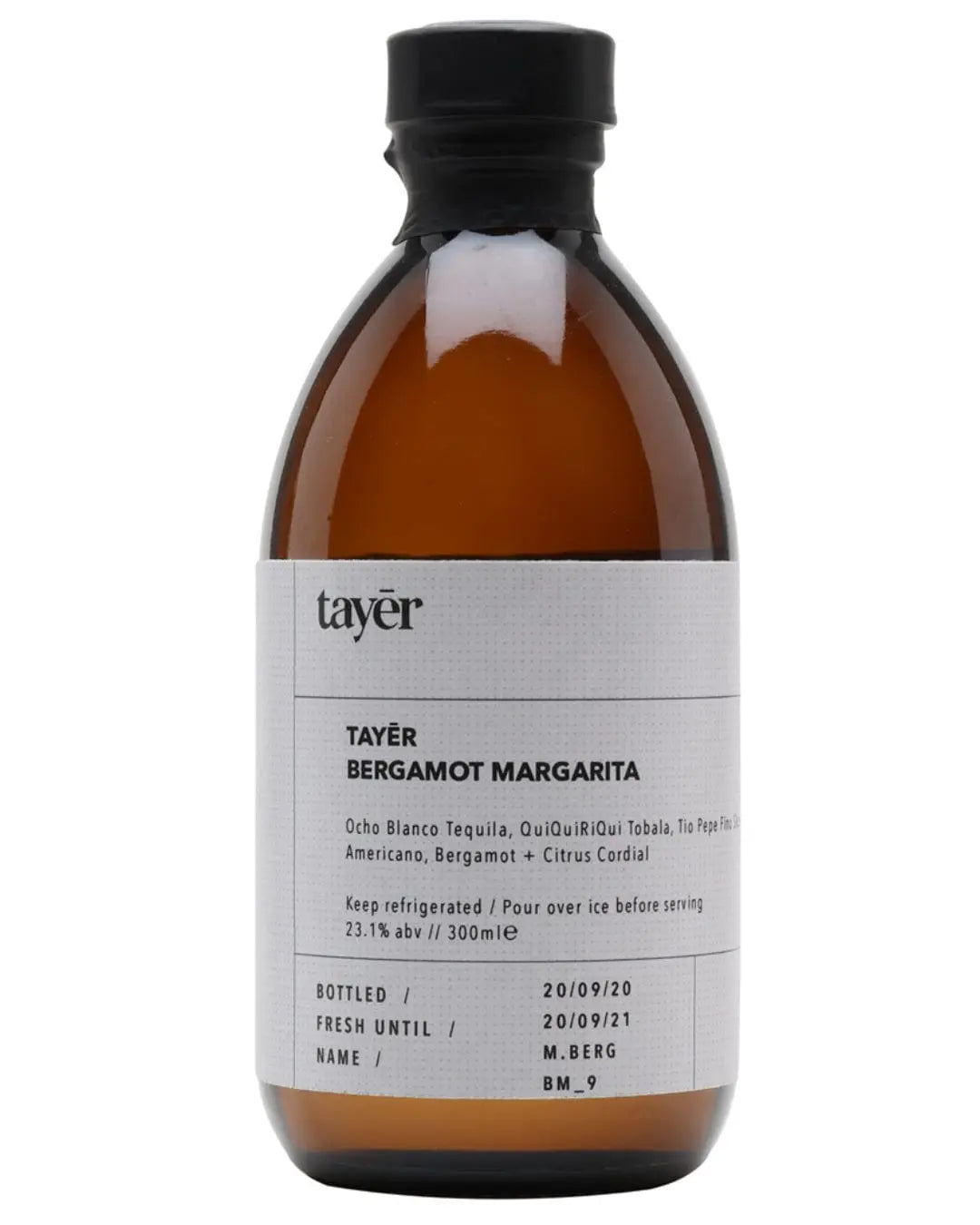Tayer Bergamot Margarita Cocktail, 30 cl Ready Made Cocktails 5060791920012