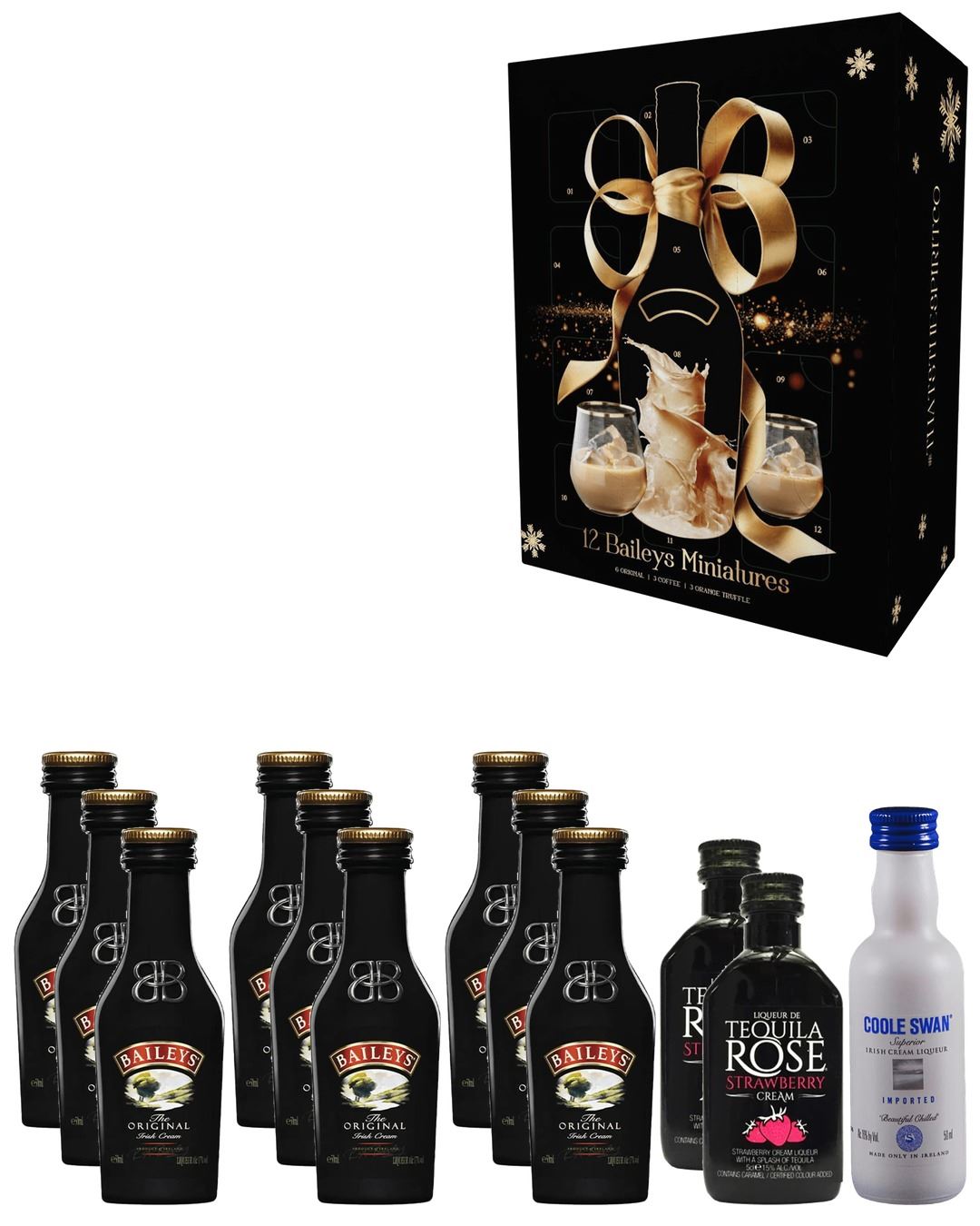 That's the Spirit Cream Liqueur Advent Calendar, 12 x 5 cl spirit-miniatures