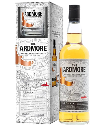 The Ardmore Single Glass Gift Pack, 70 cl Whisky 5010019637666