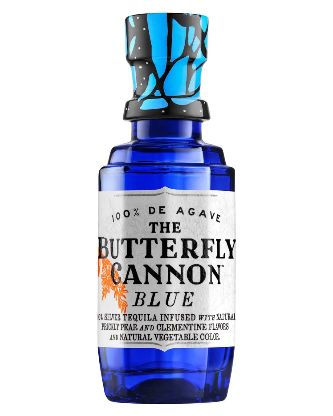 The Butterfly Cannon Blue Tequila Miniature, 5 cl Spirit Miniatures